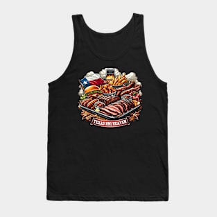 Texas bbq lover dad Tank Top